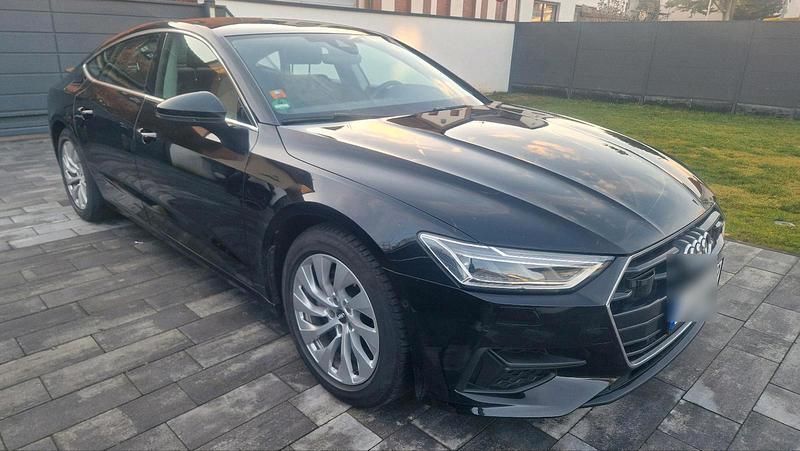 Schwarz Gebraucht 2022 Audi A7 Limousine | 29.900 € (Superpreis) - Bild 1/4