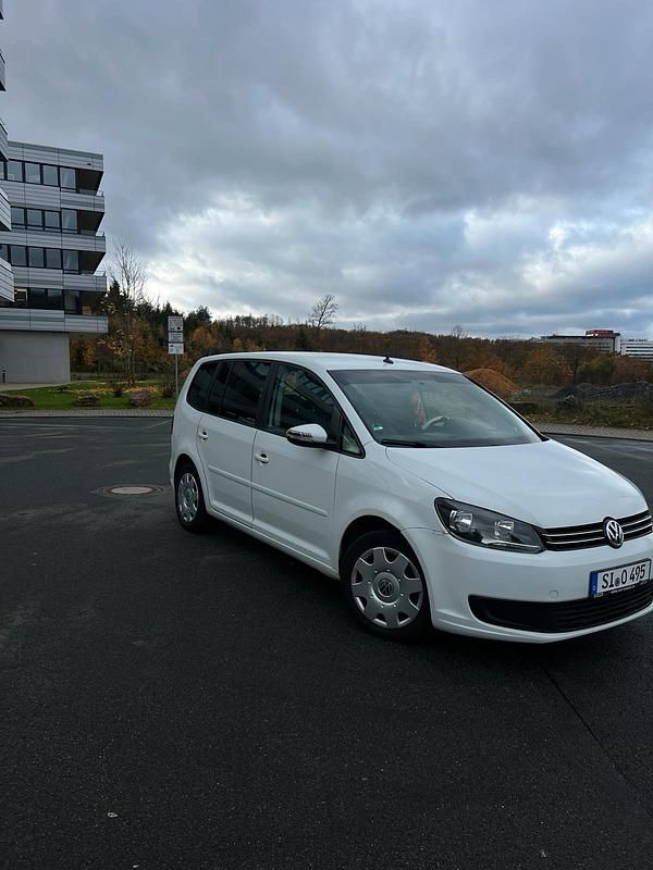 Gebraucht VW Touran R 150 PS (110 kW) 2015 Weiß Van / Kleinbus