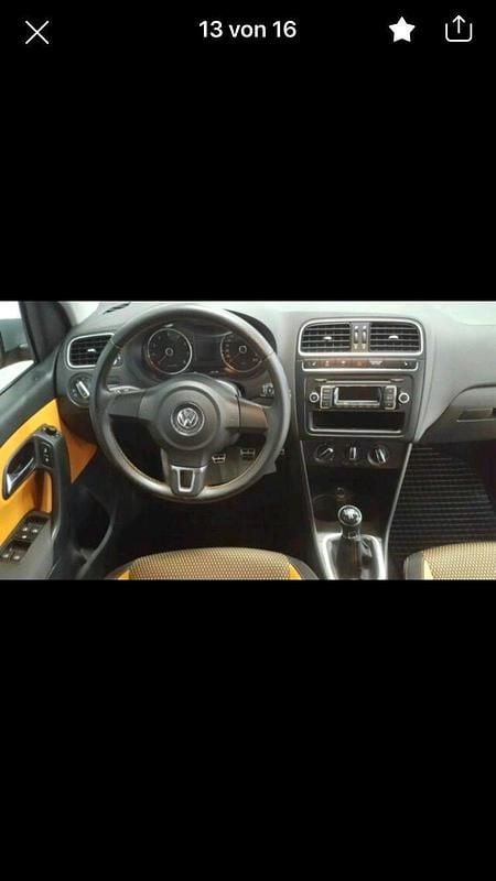 Gebraucht VW Polo Cross 90 PS (66 kW) 2013 Orange Kleinwagen