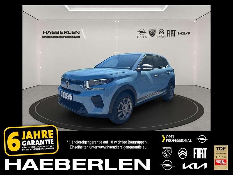 Montecarloblau Gebraucht 2025 Citroën e-C3 Kleinwagen | 21.980 € (Superpreis) - Bild 1/4