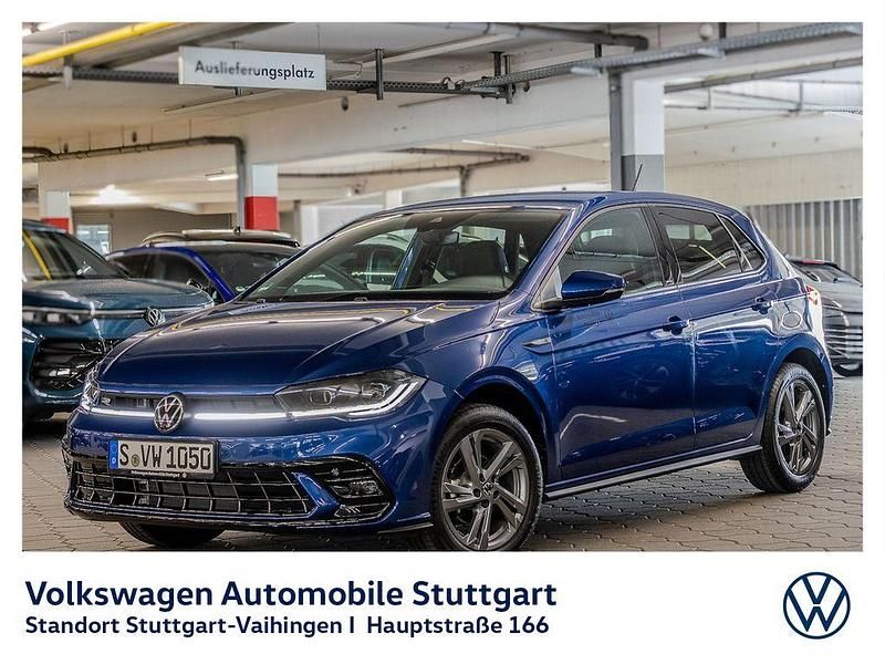 Blau Gebraucht 2025 VW Polo R-line Limousine | 28.300 € (Teuer) - Bild 1/4