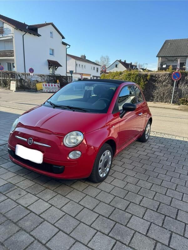 Rot Gebraucht 2011 Fiat 500C Cabrio | 6.300 € (Teuer) - Bild 1/4