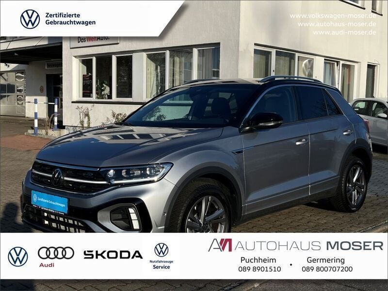 Pyrit silber metallic Gebraucht 2022 VW T-Roc R-line SUV | 27.840 € (Fairer Preis) - Bild 1/3