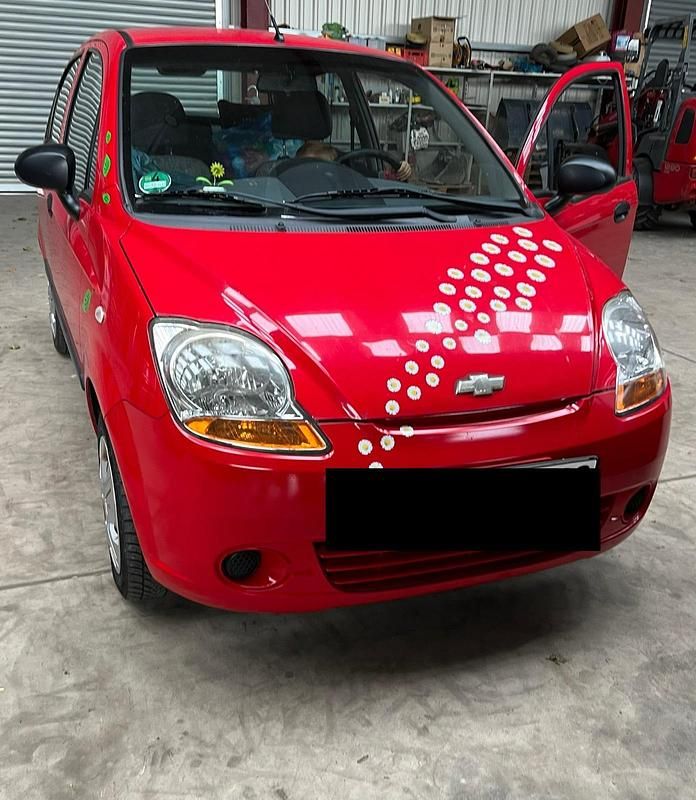 Rot Gebraucht 2009 Chevrolet Matiz Kleinwagen | 2.500 € - Bild 1/4
