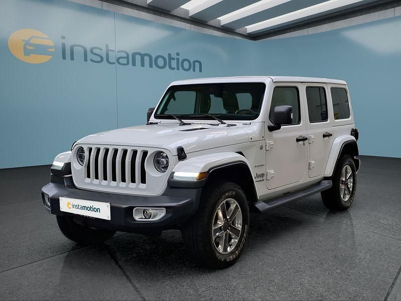 Weiß Gebraucht 2019 Jeep Wrangler Unlimited SUV | 46.499 € (Fairer Preis) - Bild 1/4