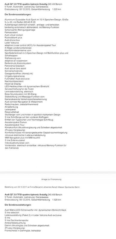 Gebraucht Audi Q7 Ambiente 333 PS (244 kW) 2015 SUV