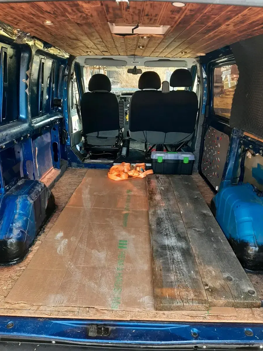 Gebraucht Ford Transit 140 PS (102 kW) 2008 Blau Van / Kleinbus