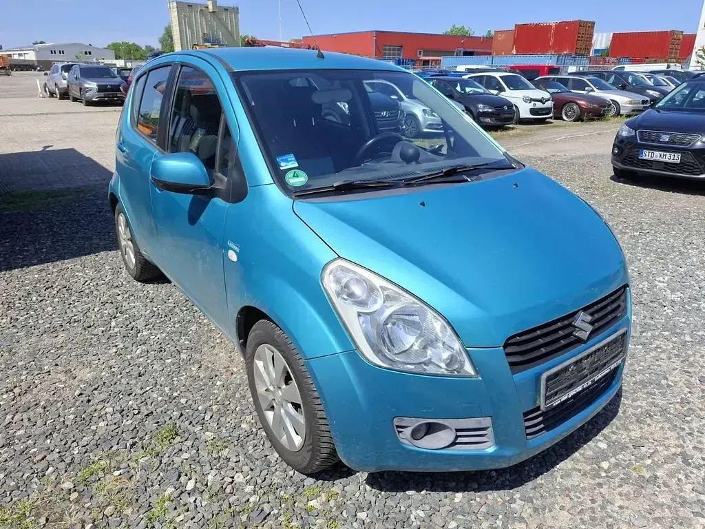 Gebraucht Suzuki Splash Club 86 PS (63 kW) 2009 Blau Kleinwagen