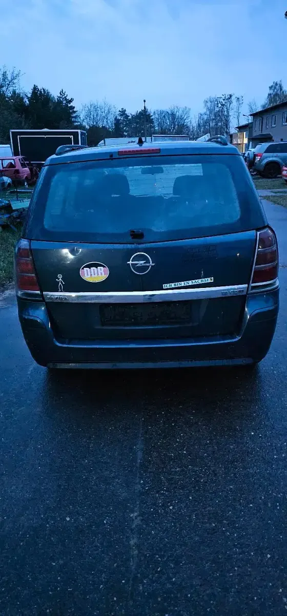Gebraucht Opel Zafira 150 PS (110 kW) 2005 Blau Van / Kleinbus
