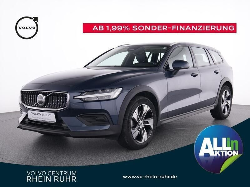 Denim blue / metallic Gebraucht 2023 Volvo V60 CC Plus Kombi | 33.990 € - Bild 1/4