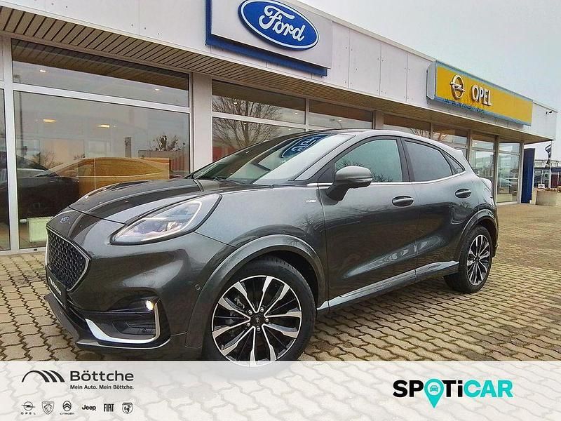Grau Gebraucht 2021 Ford Puma ST-Line SUV | 17.990 € (Superpreis) - Bild 1/4