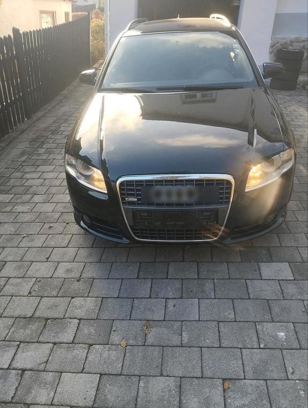 Schwarz Gebraucht 2007 Audi A4 S-Line Kombi | 4.800 € (Fairer Preis) - Bild 1/4