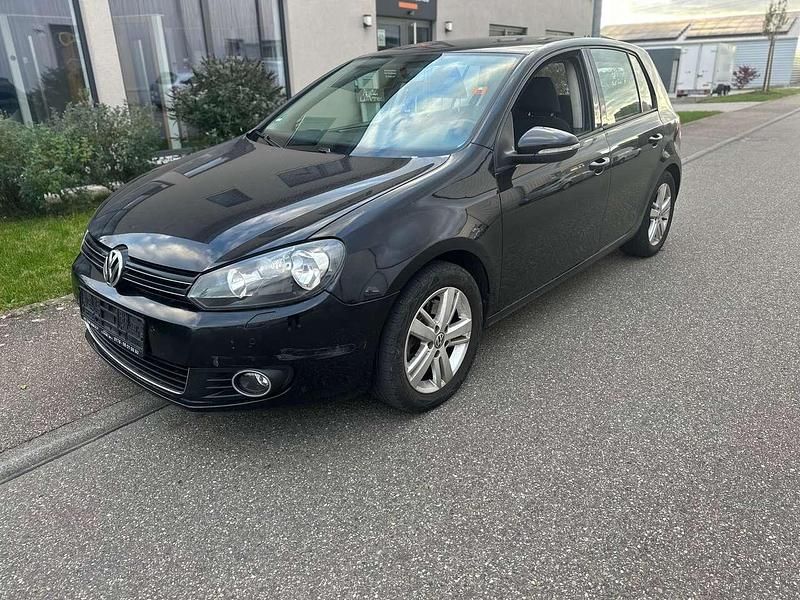 Schwarz Gebraucht 2010 VW Golf VI Highline Kleinwagen | 3.999 € (Superpreis) - Bild 1/4