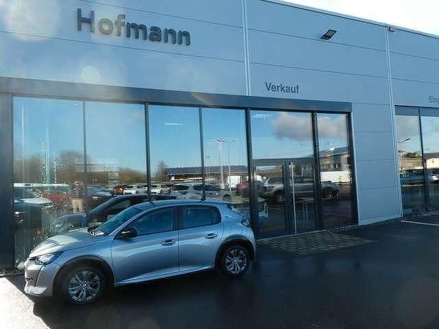 Gebraucht Peugeot e-208 Active 100 kW (136 PS) 2021 Grau (gris artense) Kleinwagen