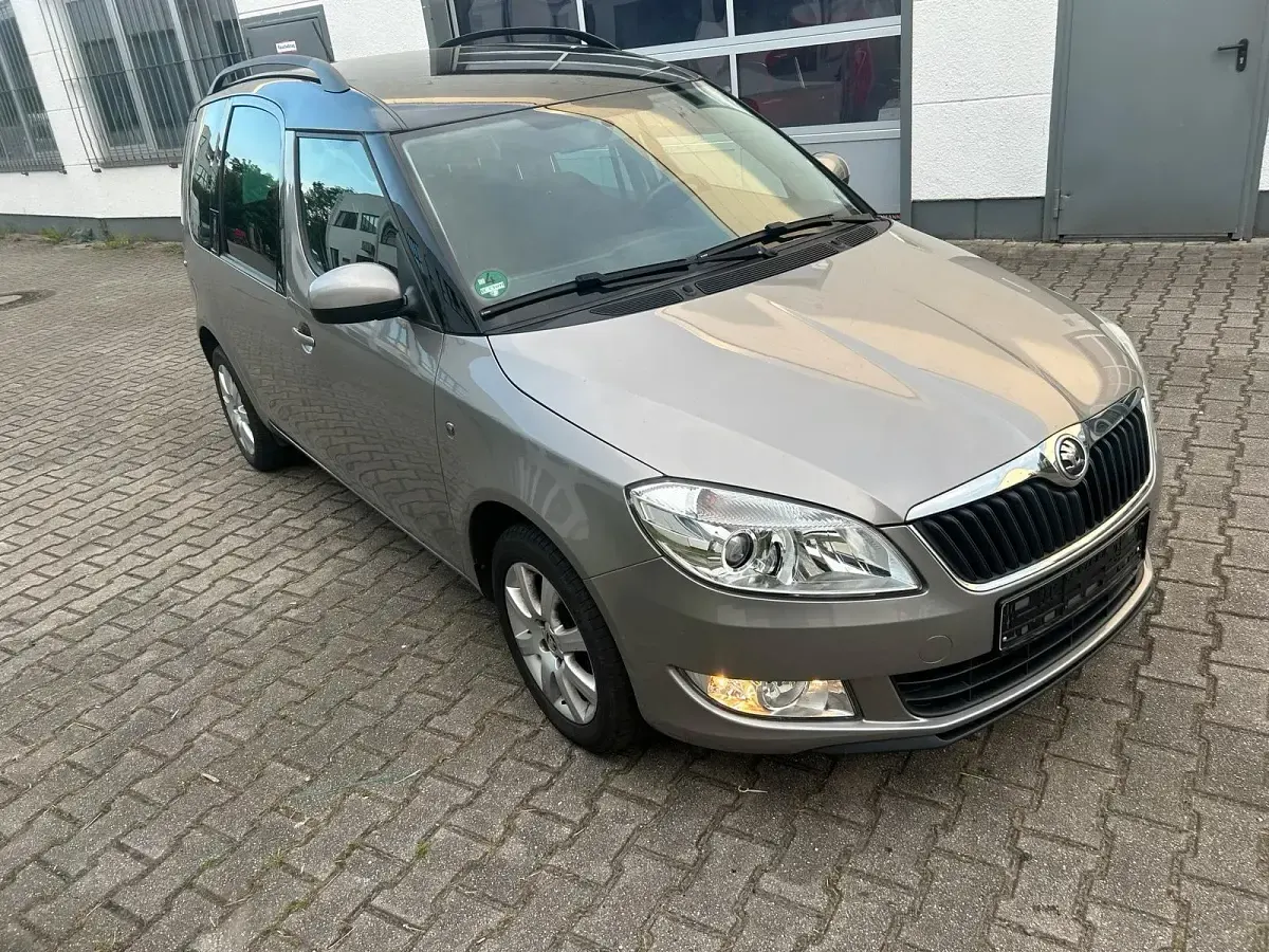 Gebraucht Skoda Roomster 86 PS (63 kW) 2014 Beige Van / Kleinbus