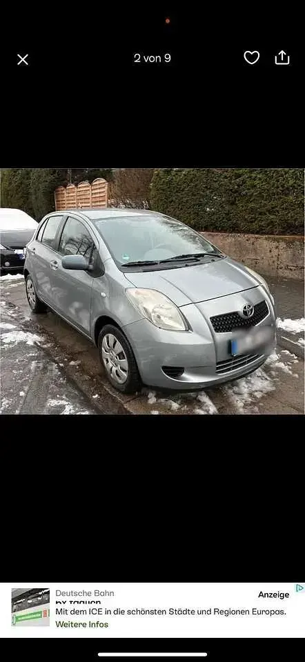Gebraucht Toyota Yaris 76 PS (55 kW) 2007 Kleinwagen