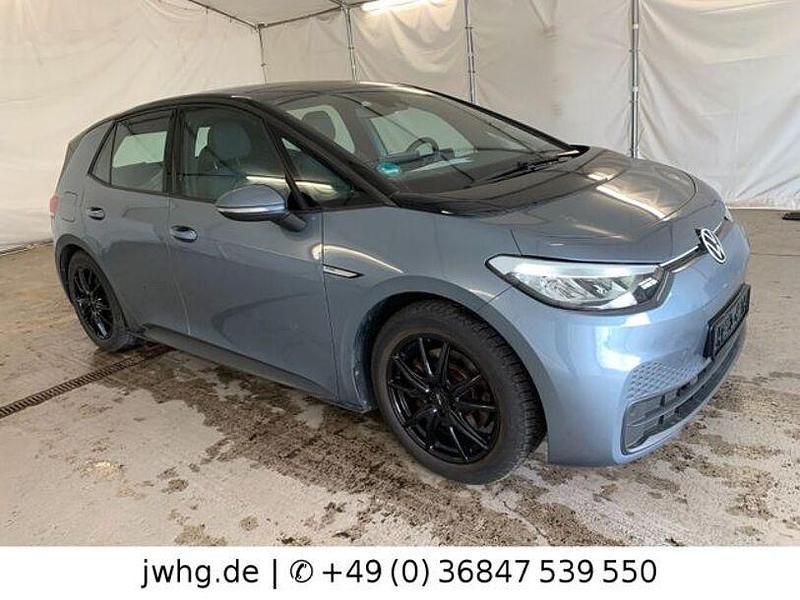 Gebraucht VW ID.3 Pro Performance 150 kW (204 PS) 2021 Blau Kleinwagen
