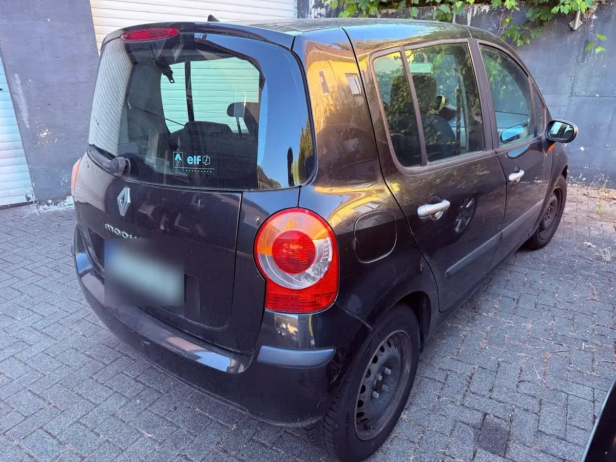 Gebraucht Renault Modus 88 PS (64 kW) 2006 Schwarz Van / Kleinbus