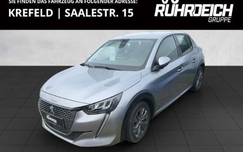 Grau Gebraucht 2020 Peugeot e-208 Allure Kleinwagen | 16.990 € (Guter Preis) - Bild 1/4