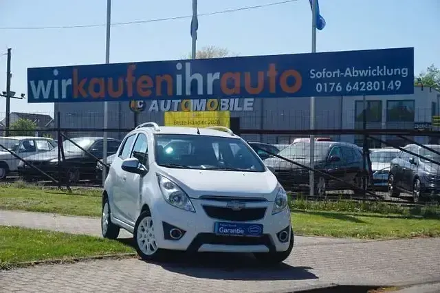 Second-hand Chevrolet Spark LS 82 CP (60 kW) 2012 Alb Hatchback