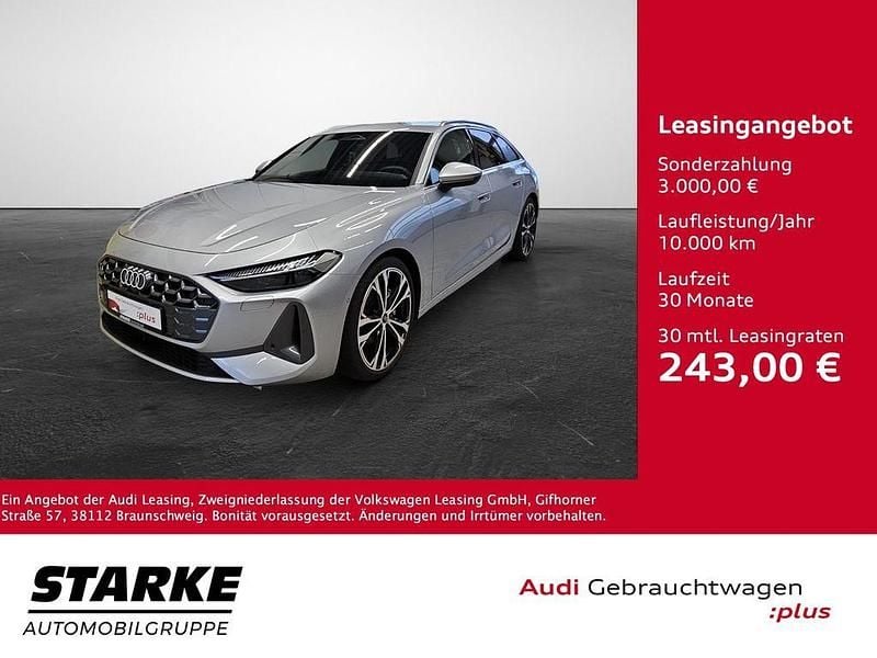 Gebraucht Audi A5 Advanced 204 PS (150 kW) 2025 Silber (florettsilber metallic) Kombi
