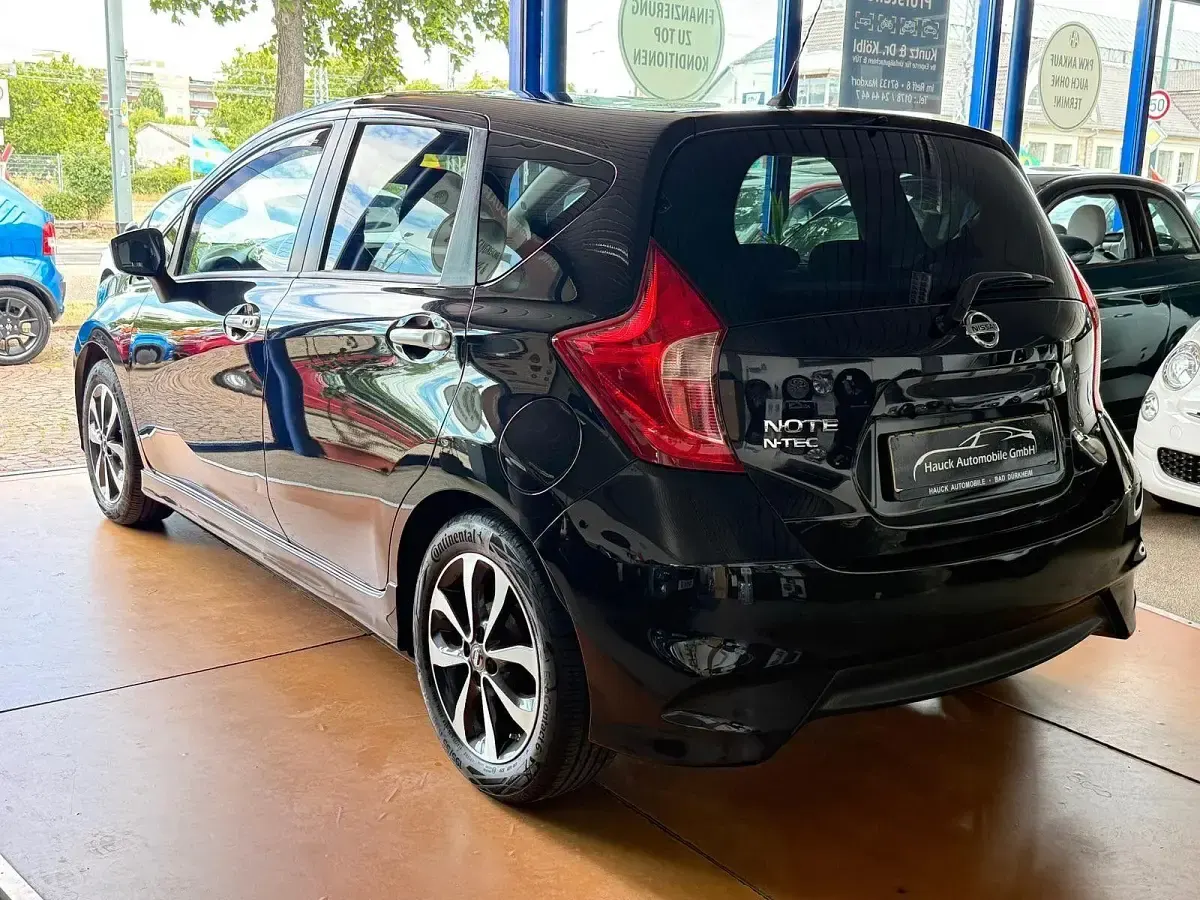 Gebraucht Nissan Note N-TEC 98 PS (72 kW) 2016 Schwarz Kleinwagen
