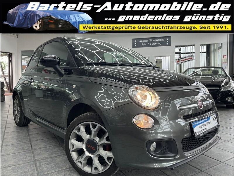 Grau Gebraucht 2014 Fiat 500S S Kleinwagen | 9.850 € (Teuer) - Bild 1/4