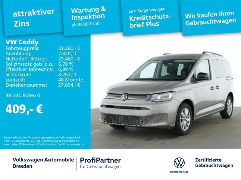 Gebraucht VW Caddy Life 116 PS (85 kW) 2024 Beige Van / Kleinbus