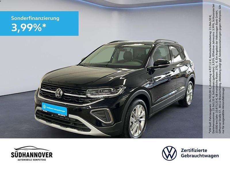 Schwarz Gebraucht 2025 VW T-Cross Goal SUV | 26.880 € (Guter Preis) - Bild 1/4