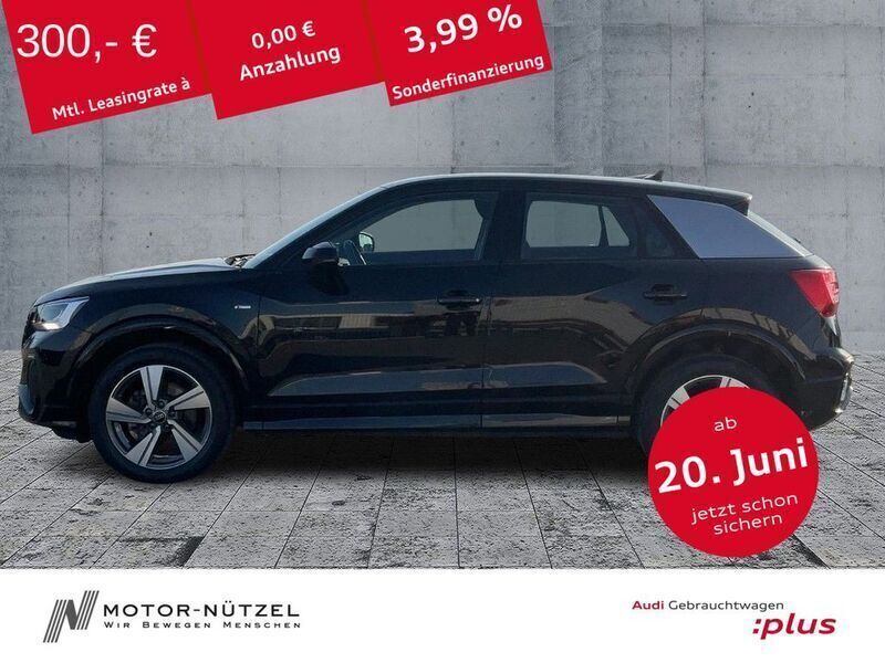 Mythosschwarz metallic Gebraucht 2024 Audi Q2 S-Line SUV | 37.350 € (Fairer Preis) - Bild 1/4