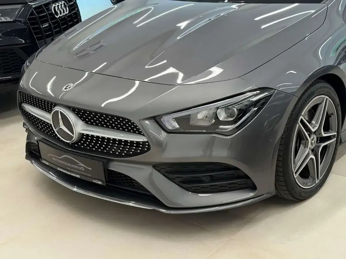 Gebraucht Mercedes CLA250 AMG line 224 PS (164 kW) 2020 Mountaingrau Coupé