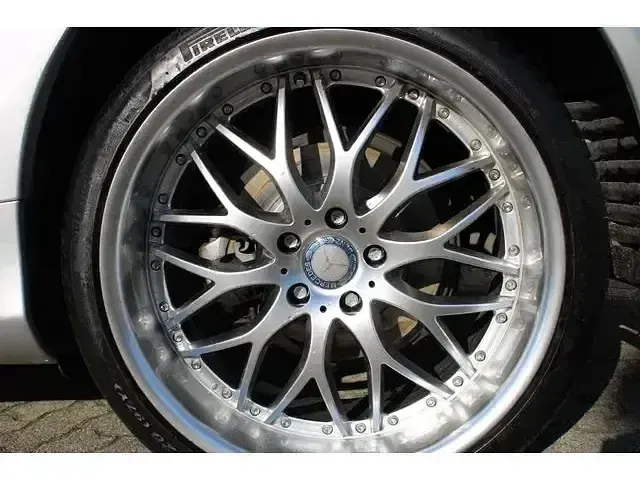 Gebraucht Mercedes SL500 306 PS (225 kW) 2002 Silber metallic Cabrio