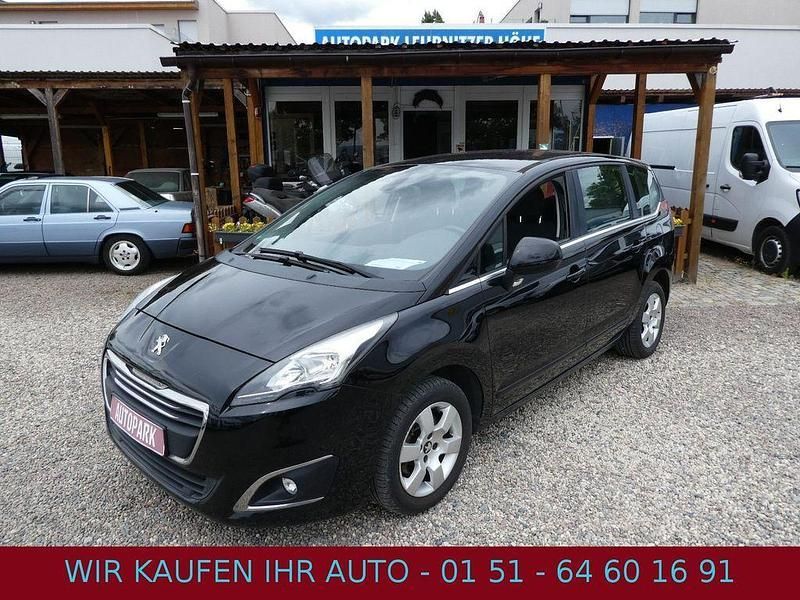 Schwarz Gebraucht 2015 Peugeot 5008 Active Van / Kleinbus | 6.500 € (Fairer Preis) - Bild 1/4