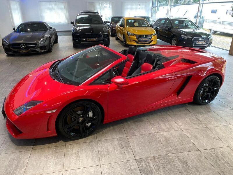 Gebraucht Lamborghini Gallardo 560 PS (411 kW) 2009 Rot Cabrio