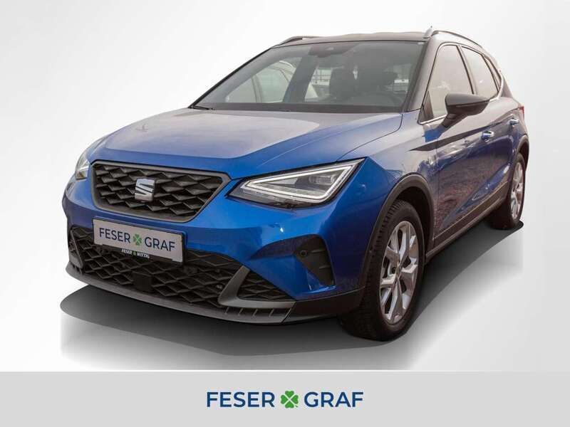 Sapphire blau metallic Gebraucht 2024 Seat Arona FR SUV | 21.440 € (Guter Preis) - Bild 1/1