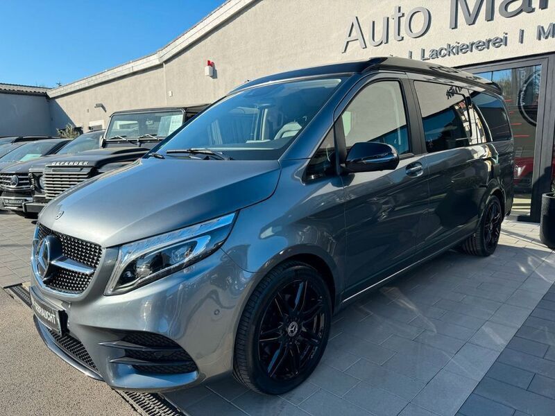 Lackfarbe selenitgrau metallic Gebraucht 2021 Mercedes V300 Marco Polo Van / Kleinbus | 62.980 € (Etwas zu teuer) - Bild 1/4