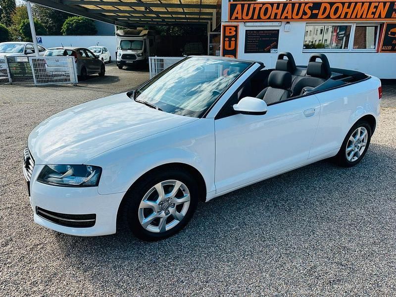 Ibisweiß Gebraucht 2011 Audi A3 Cabriolet Attraction Cabrio | 8.480 € (Fairer Preis) - Bild 1/4