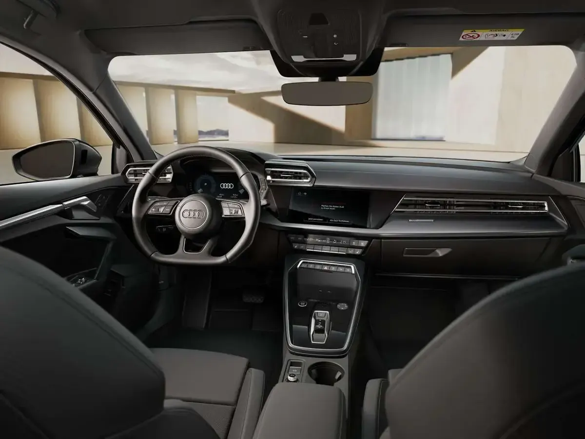 Nowe Audi A3 S-Line 150 KM (110 kW) 2026 Czarny Sedan/Limuzyna