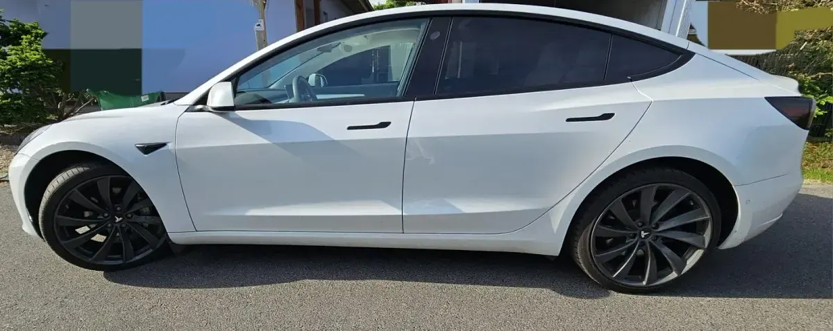 Gebraucht Tesla Model 3 Standard Range Plus 208 kW (283 PS) 2021 Weiß Limousine