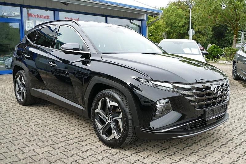 Phantom black Gebraucht 2021 Hyundai Tucson Prime SUV | 27.990 € (Etwas zu teuer) - Bild 1/4