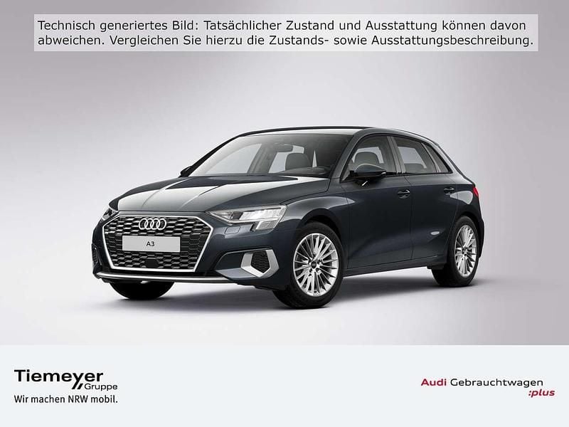 Manhattangrau metallic Gebraucht 2024 Audi A3 Advanced Limousine | 27.390 € (Superpreis) - Bild 1/4