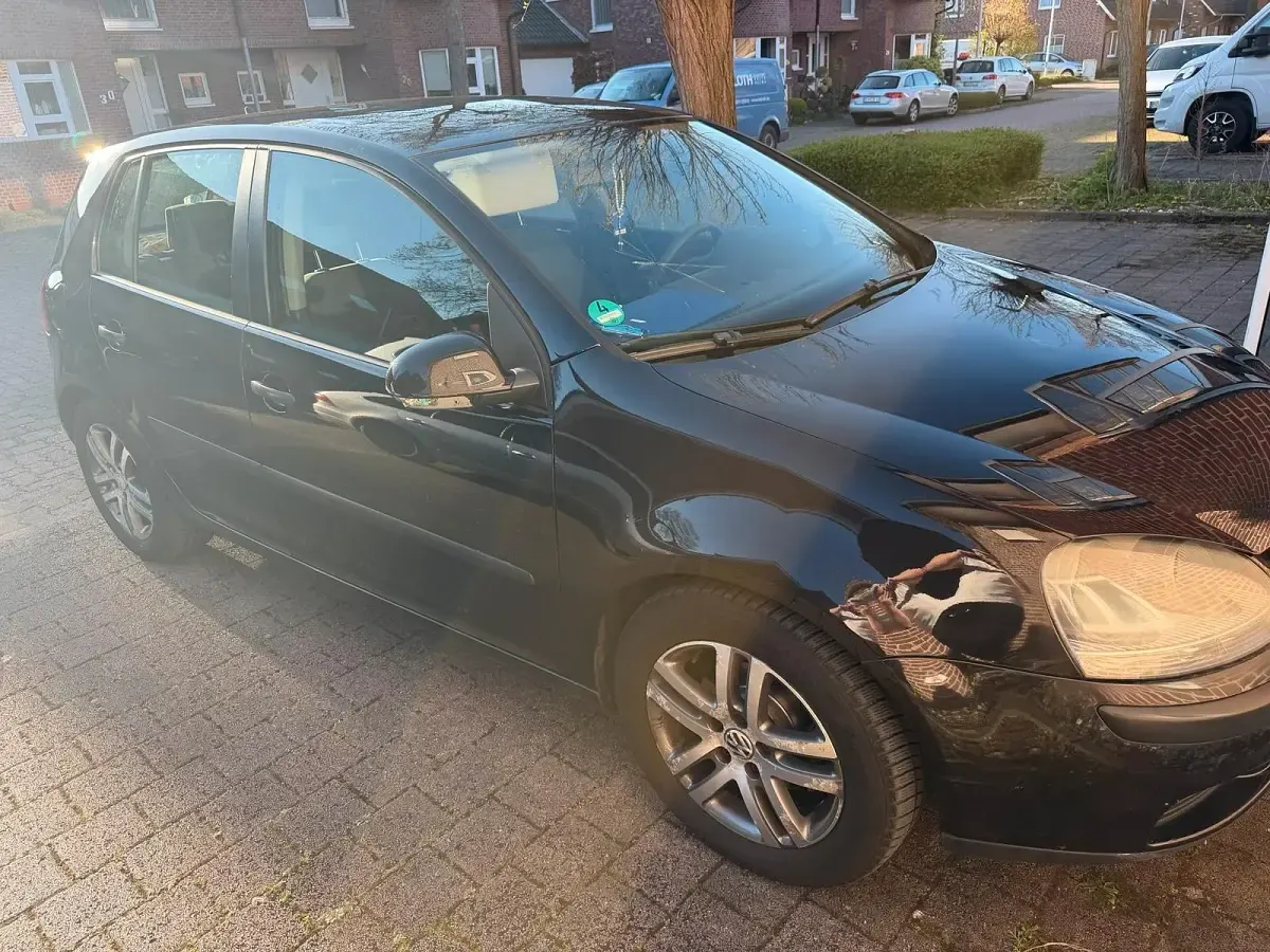 Gebraucht VW Golf V 2005 Schwarz Kleinwagen