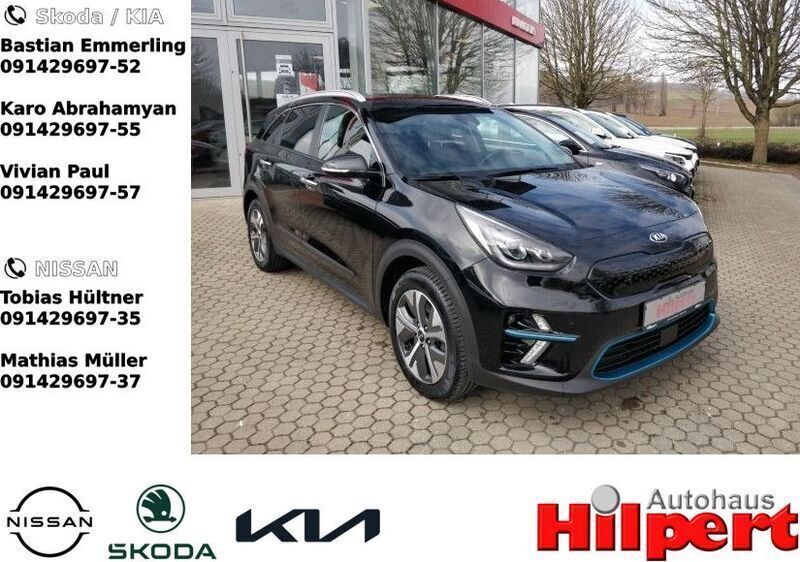 Schwarz Gebraucht 2020 Kia e-Niro Spirit SUV | 23.440 € (Etwas zu teuer) - Bild 1/4