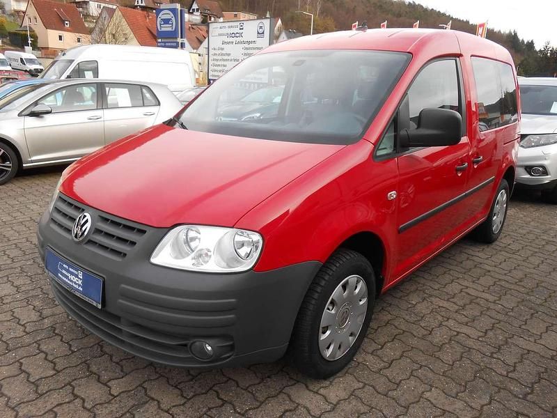 Gebraucht VW Caddy Life 80 PS (58 kW) 2009 Rot Van / Kleinbus