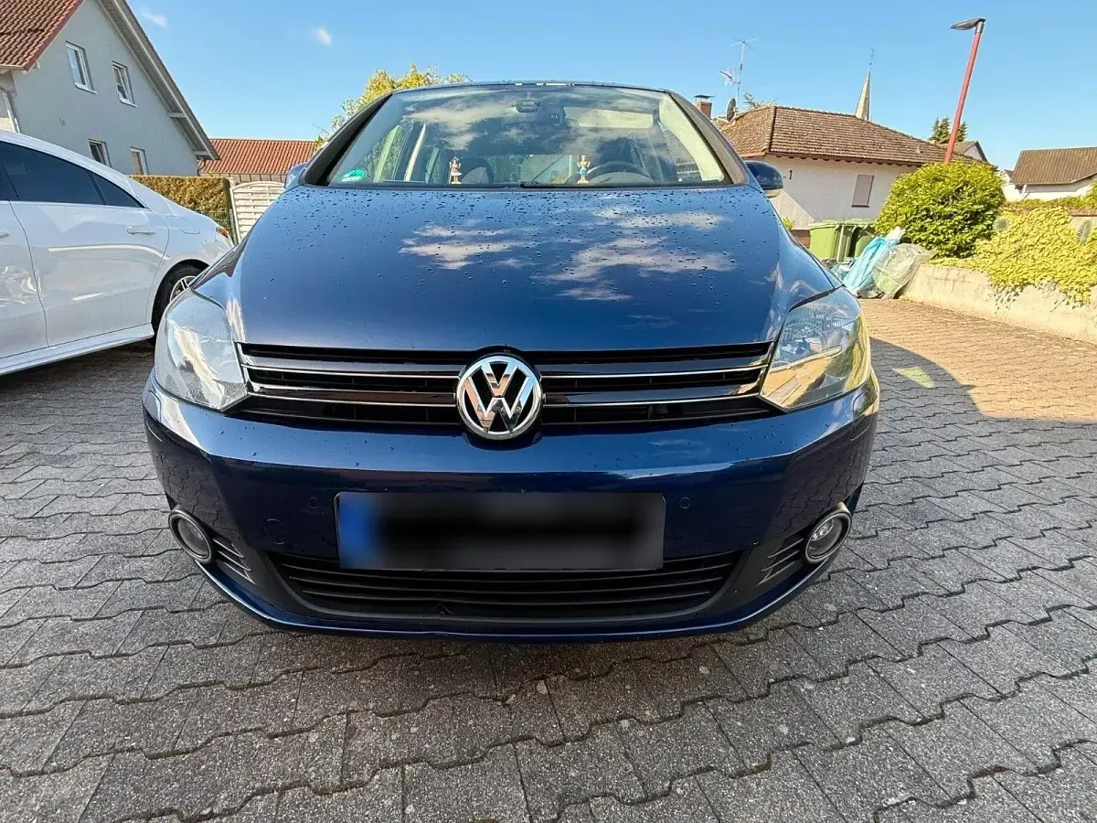 Gebraucht VW Golf Plus Cross Team 122 PS (89 kW) 2011 Blau Van / Kleinbus