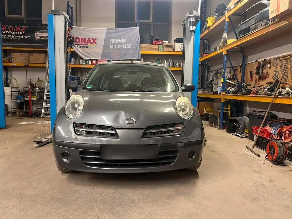 Gebraucht Nissan Micra 65 PS (47 kW) 2006 Grau Kleinwagen