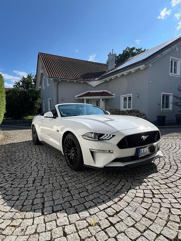 Weiß Gebraucht 2019 Ford Mustang Cabrio | 39.980 € (Fairer Preis) - Bild 1/4