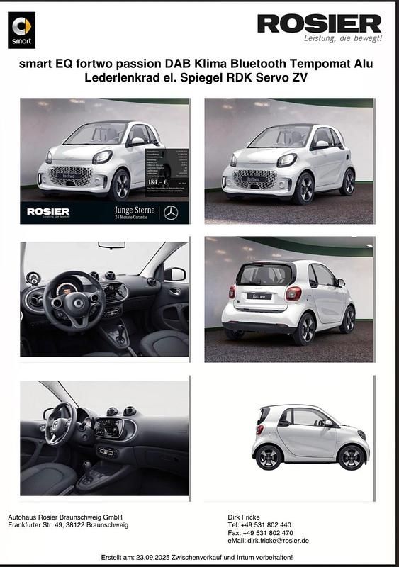 Gebraucht Smart ForTwo Coupé 60 kW (82 PS) 2022 Weiß Coupé