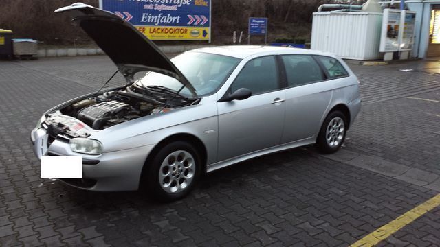 Gebraucht Alfa Romeo 156 140 PS (102 kW) 2001 Silber metallic Kombi
