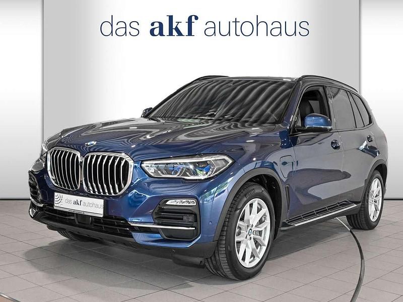 Phytonicblau metallic Gebraucht 2021 BMW X5 SUV | 52.950 € (Superpreis) - Bild 1/4